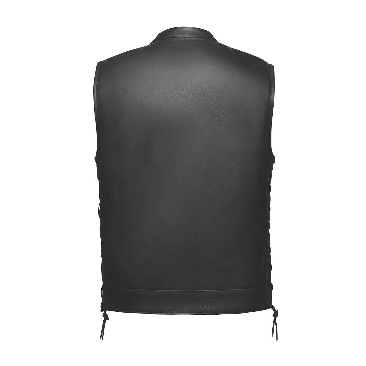 Rushmore - Men's SOA Club Style Leather Motorcycle Vest