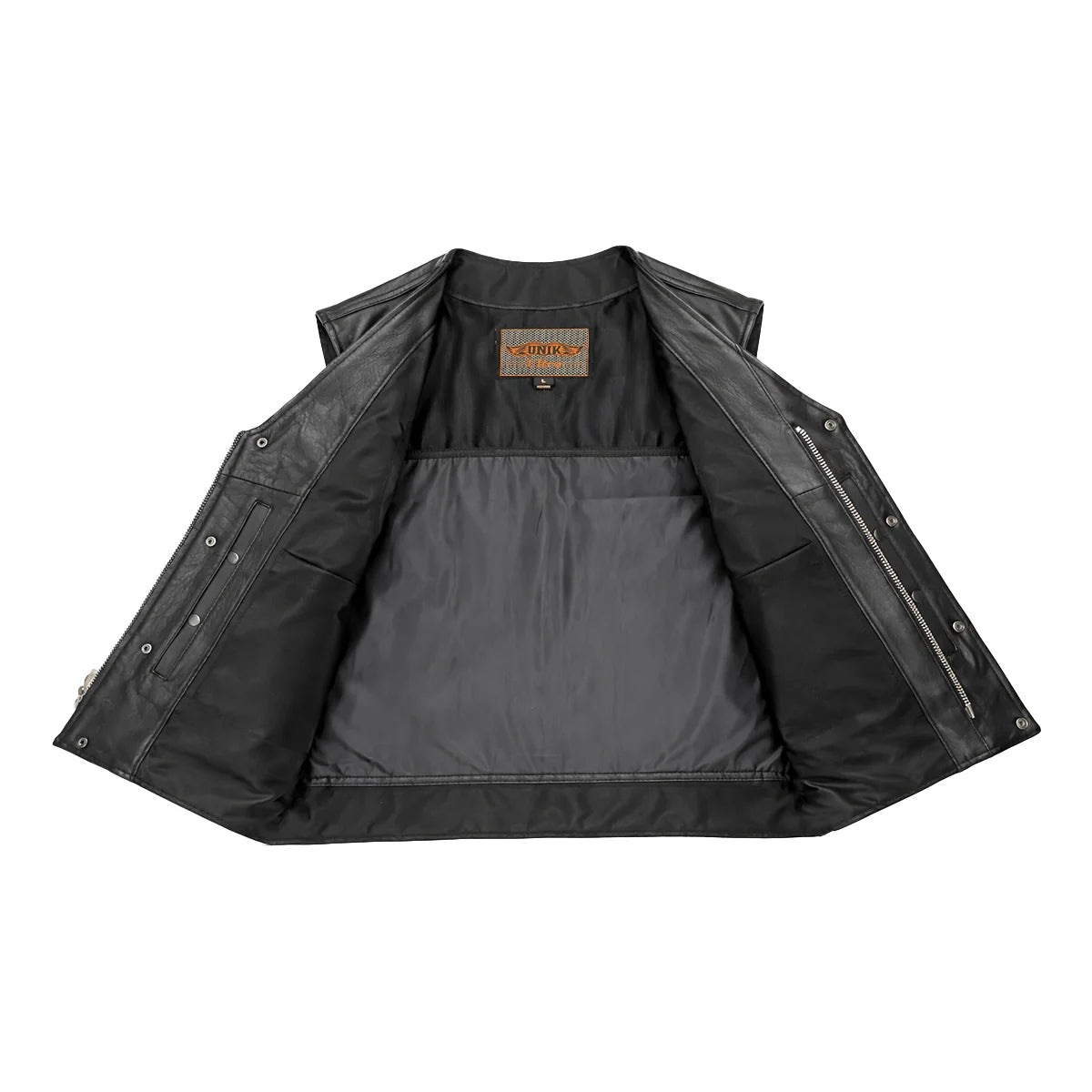 Santa Fe - Men's Premium Leather Motorcycle Vest