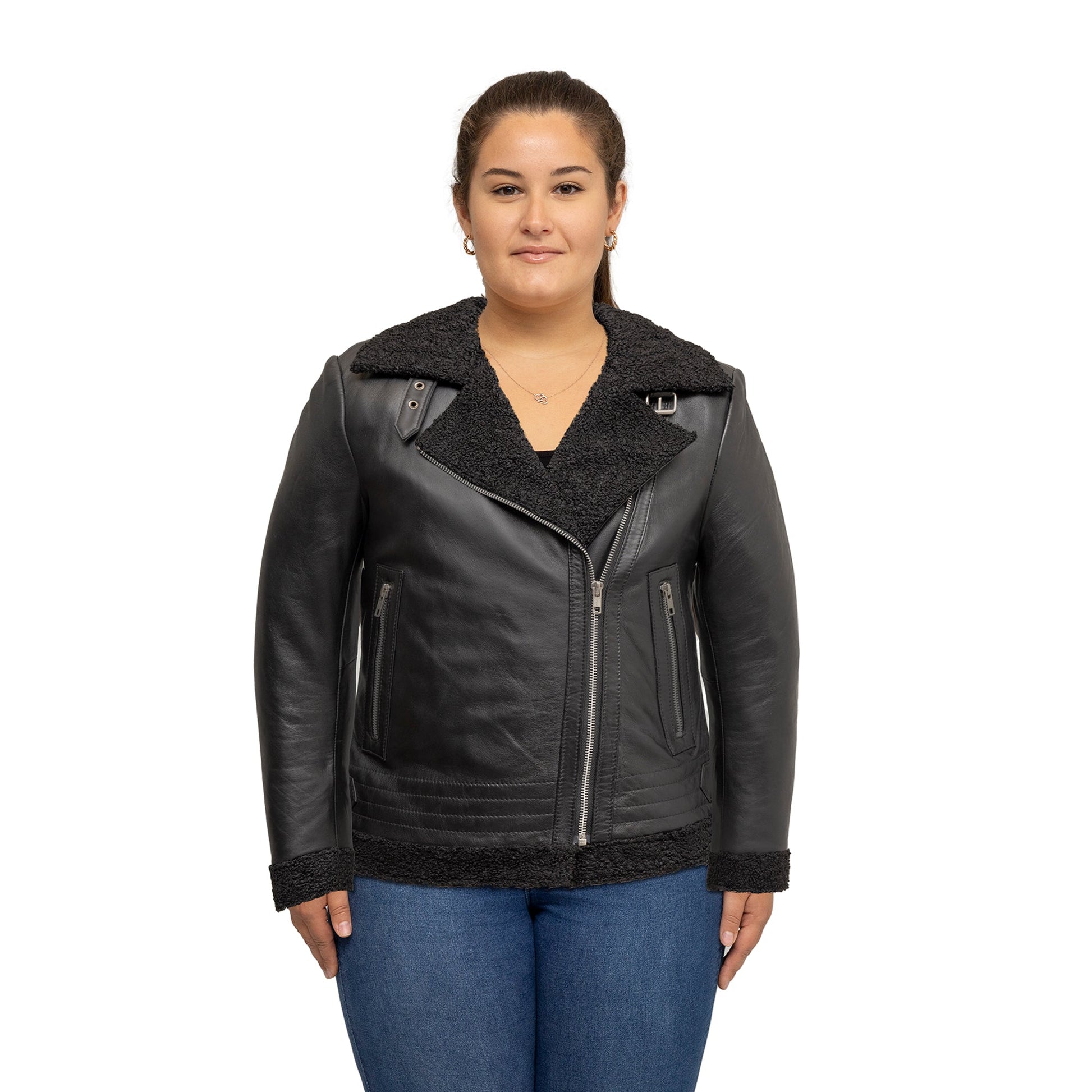 Chelsea - Women's Leather Jacket Women's Leather Jacket Whet Blu NYC   