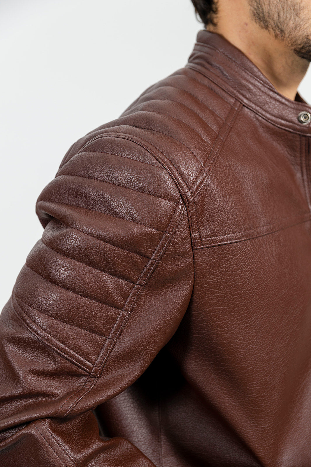 Logan Men's Vegan Faux Leather Jacket (POS) Men's Vegan Faux Leather jacket Whet Blu NYC   