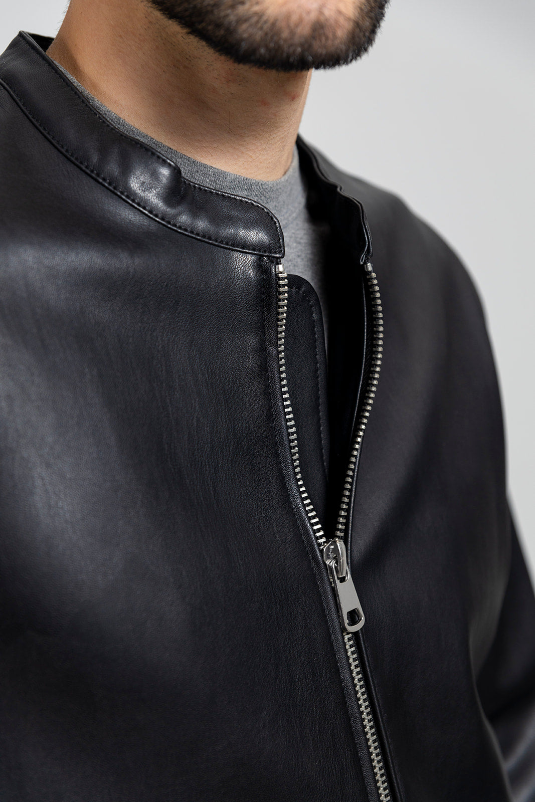 Dillon Men's Vegan Faux Leather Jacket (POS) Men's Vegan Faux Leather jacket Whet Blu NYC   