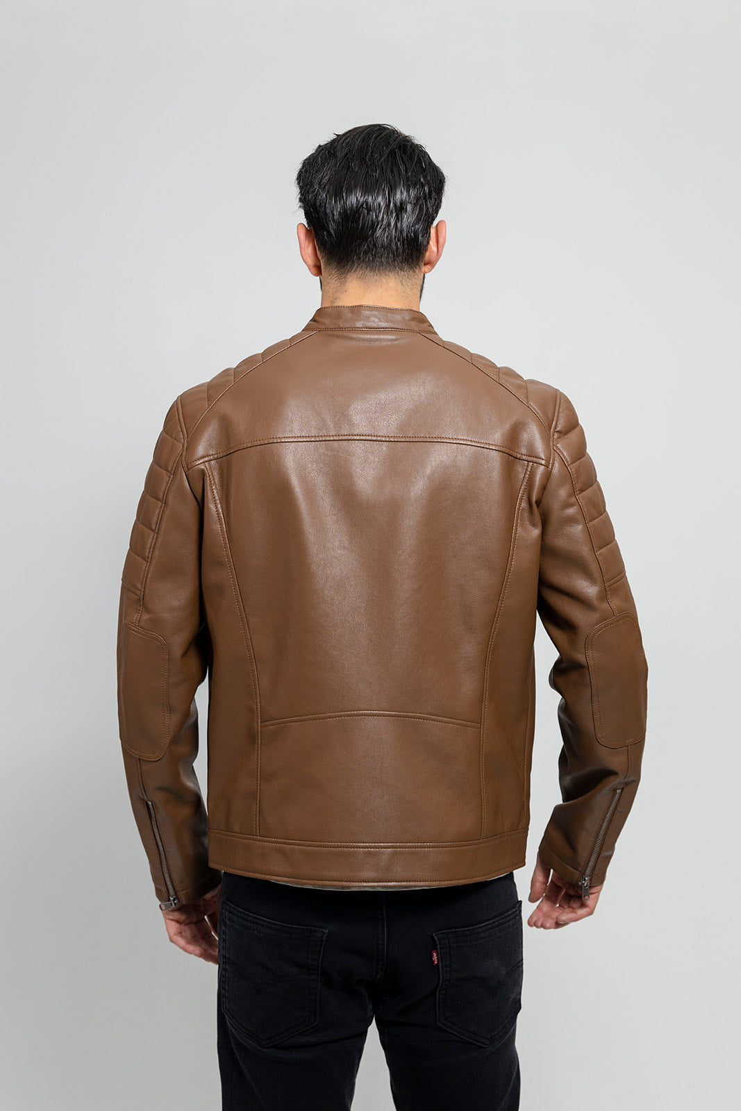 Dustin Men's Vegan Faux Leather Jacket (POS) Men's Vegan Faux Leather jacket Whet Blu NYC   