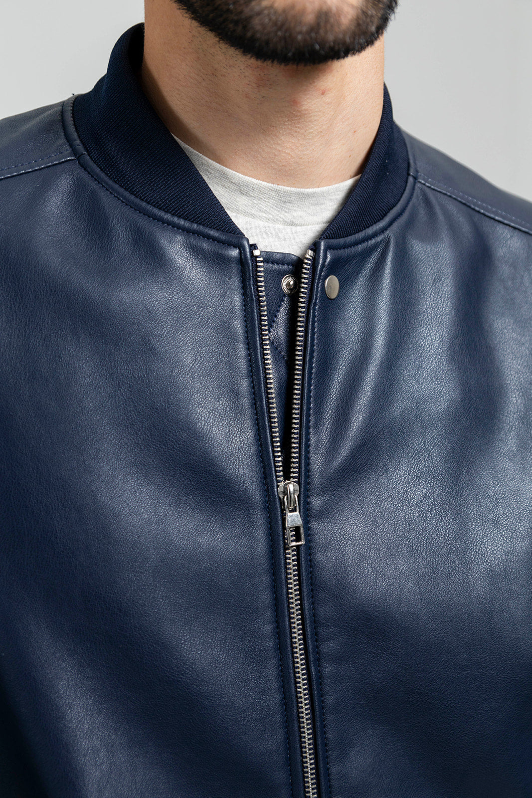 Justin Men's Vegan Faux Leather Jacket (POS) Men's Vegan Faux Leather jacket Whet Blu NYC   