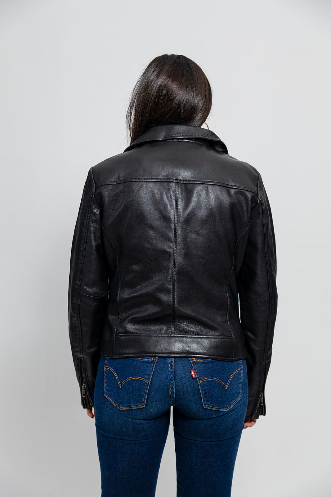 Betsy Womens Fashion Leather Jacket black Women's Leather Jacket Whet Blu NYC   