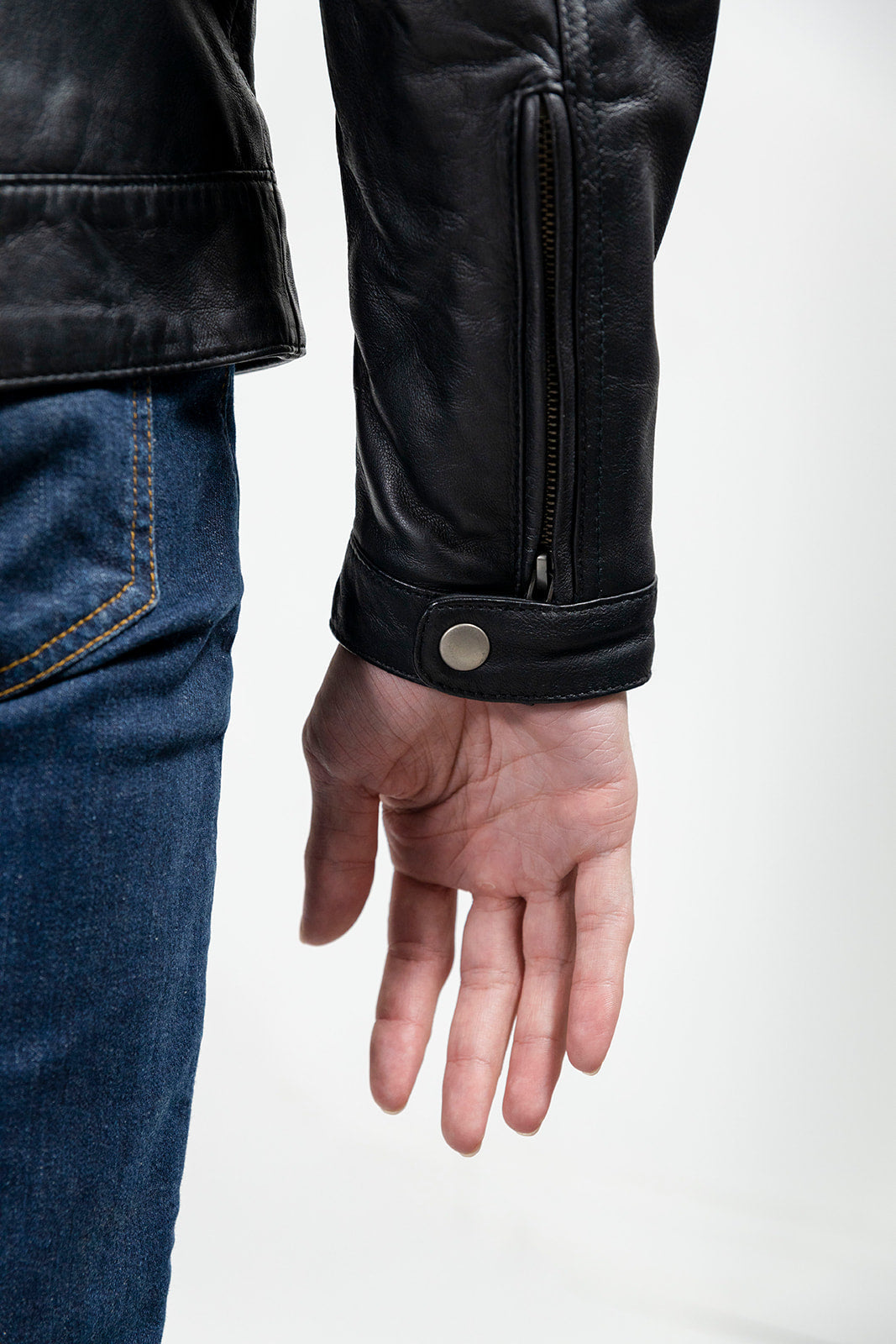 Axel Men's Fashion Leather Jacket (POS) Men's Leather Jacket Whet Blu NYC   