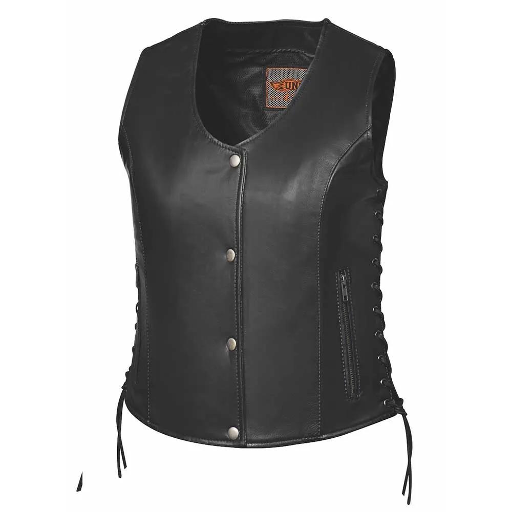 Keystone - LADIES PREMIUM LEATHER VEST