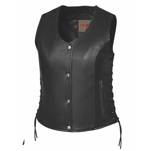 Keystone - LADIES PREMIUM LEATHER VEST