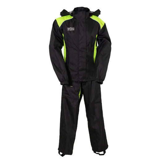 Women's Motorcycle Rain Suit Rain Suit First Manufacturing Company XS Neon Green 