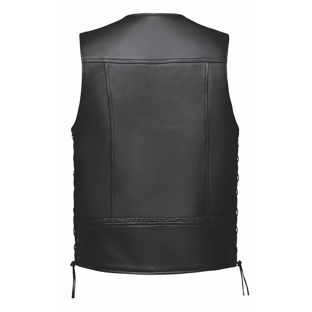 Wrangler - Mens Ultra Leather Vest