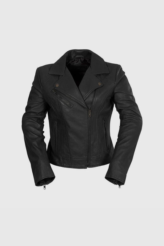 Betsy Women's Fashion Leather Jacket Black (POS) Women's Leather Jacket Whet Blu NYC XS Black 
