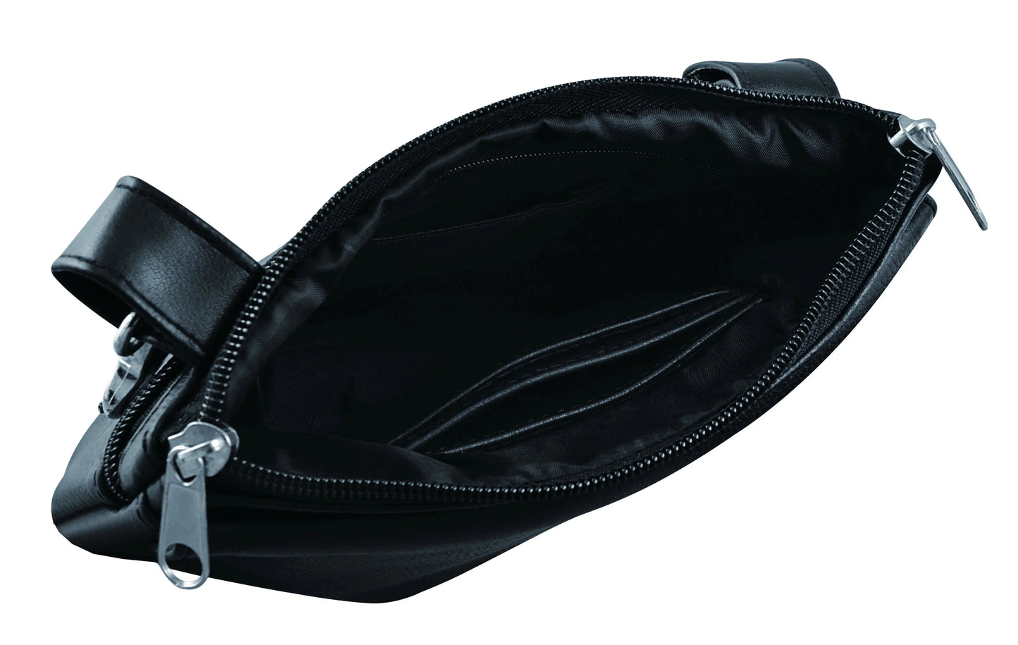 Heritage Rider Cowhide Clip-On Biker Bag