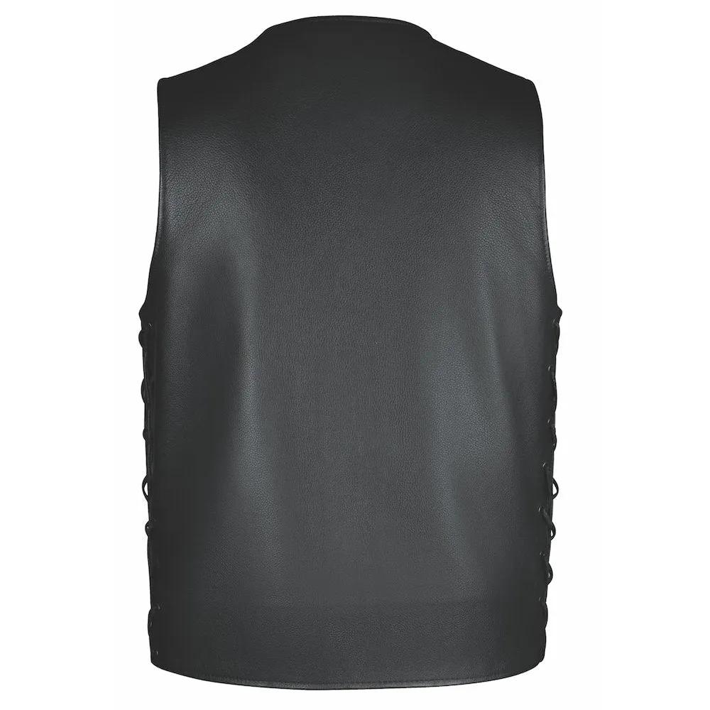 Badolero - Mens Tall Leather Vest