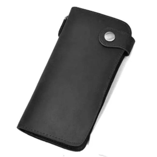 Black Bifold Biker Chain Wallet