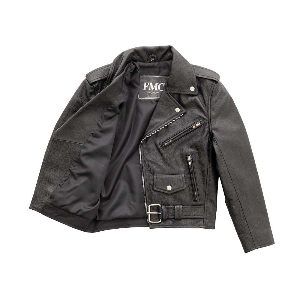 Cry Baby - Kid's Leather Jacket Children's Clothing First Manufacturing Company   