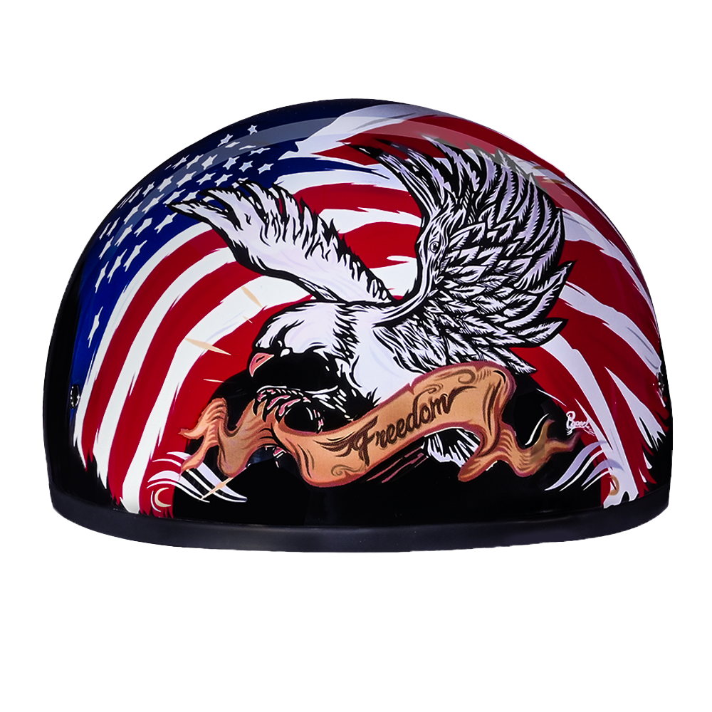 DOT Approved Daytona Motorcycle Half Face Helmet