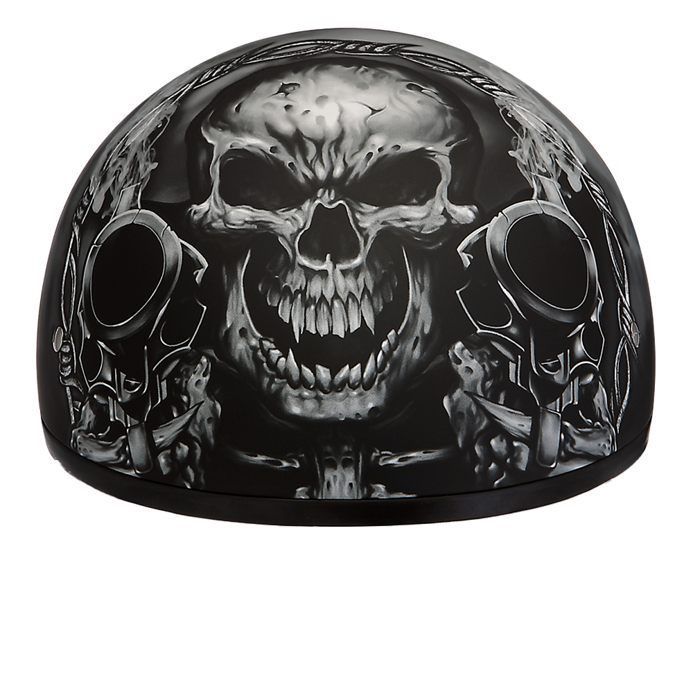 DOT Approved Daytona Motorcycle Half Face Helmet
