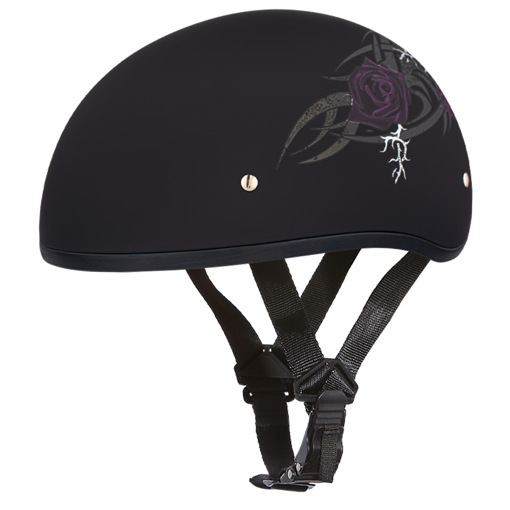 DOT Approved Daytona Motorcycle Half Face Helmet