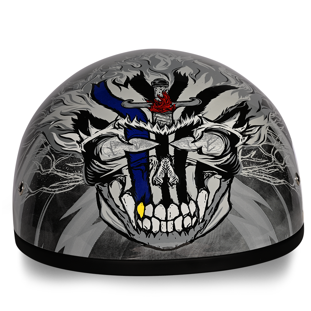 daytona dot motorcycle helmet Approved Half Face - Skull Cap Graphics for Men & Women, Scooters, ATVs, UTVs & Choppers FW21 SALE Lululemon Everywhere Crossbody Bag, It has a liner Color:Real Glass Minnow