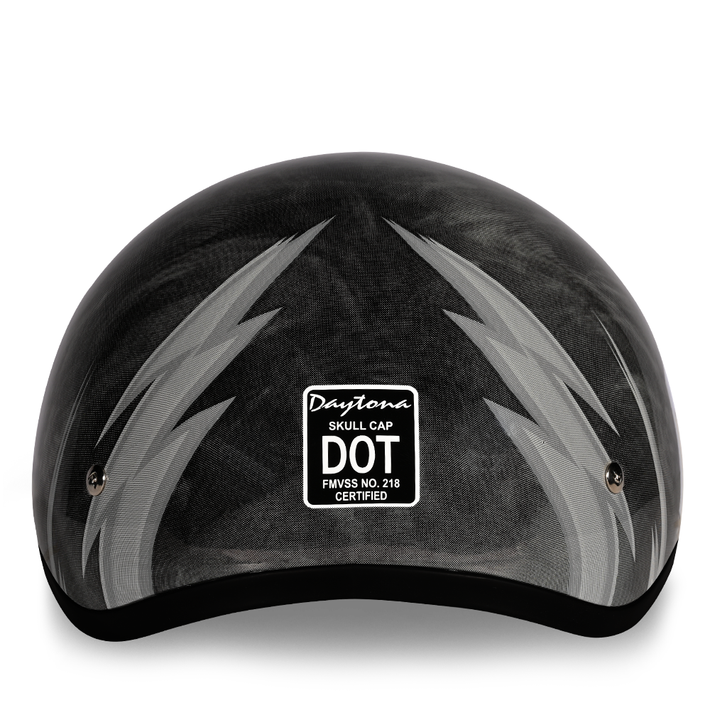 Daytona Skull Cap Thunder Half Face Motorcycle Helmet