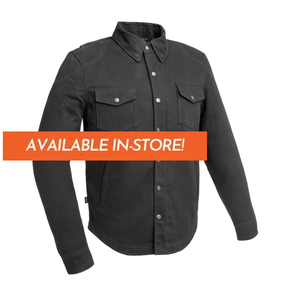 Dagger Motorcycle Twill Shirt Men's Shirt First Manufacturing Company S  