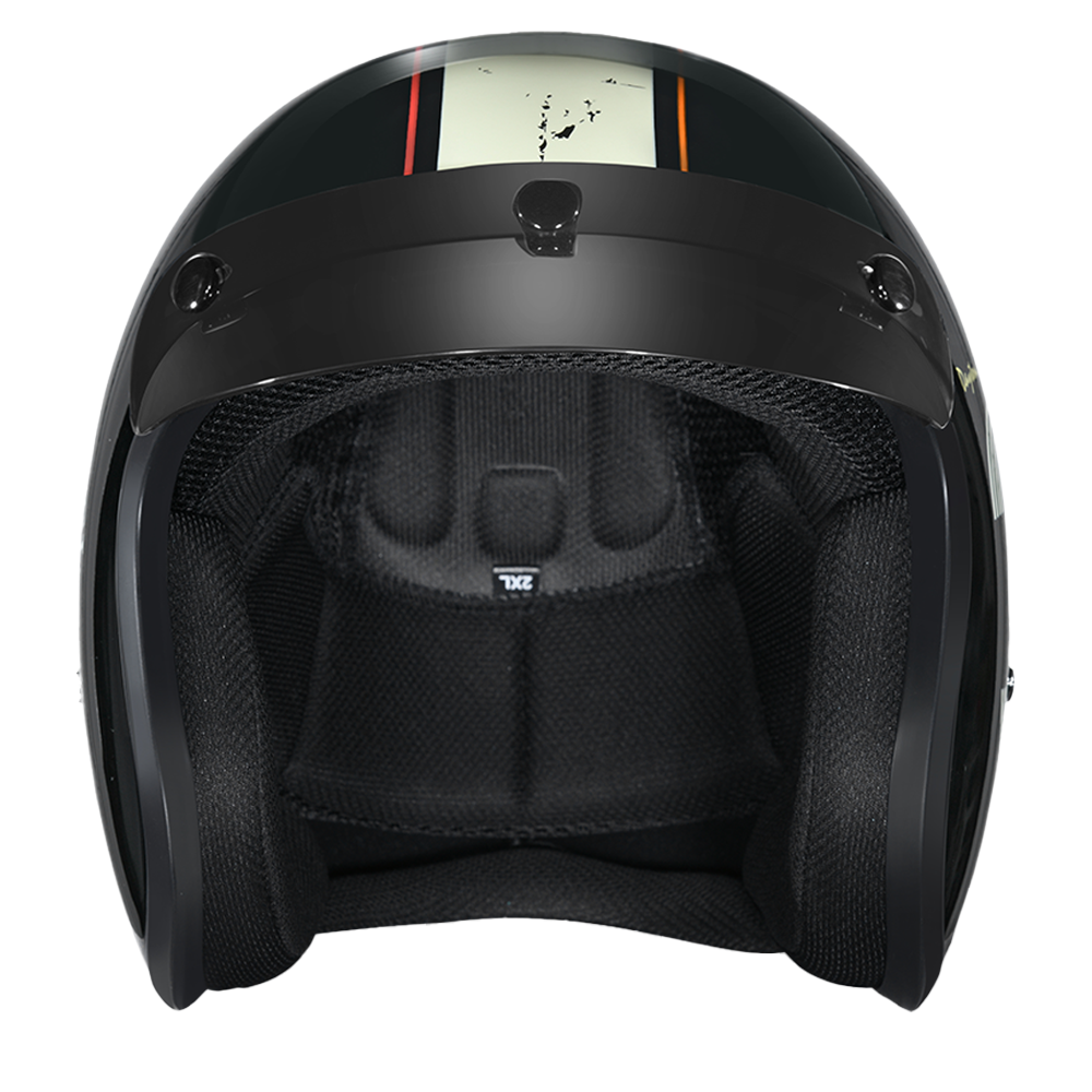bell daytona helmet DOT Approved Daytona Cruiser Open Face Motorcycle Helmet