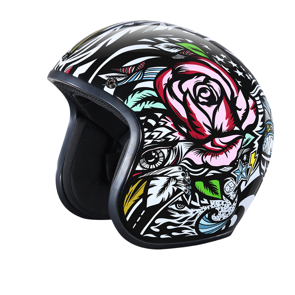 Daytona Cruiser Tribal Motorcycle Helmet, M Daytona Cruiser Tribal Motorcycle Helmet, M