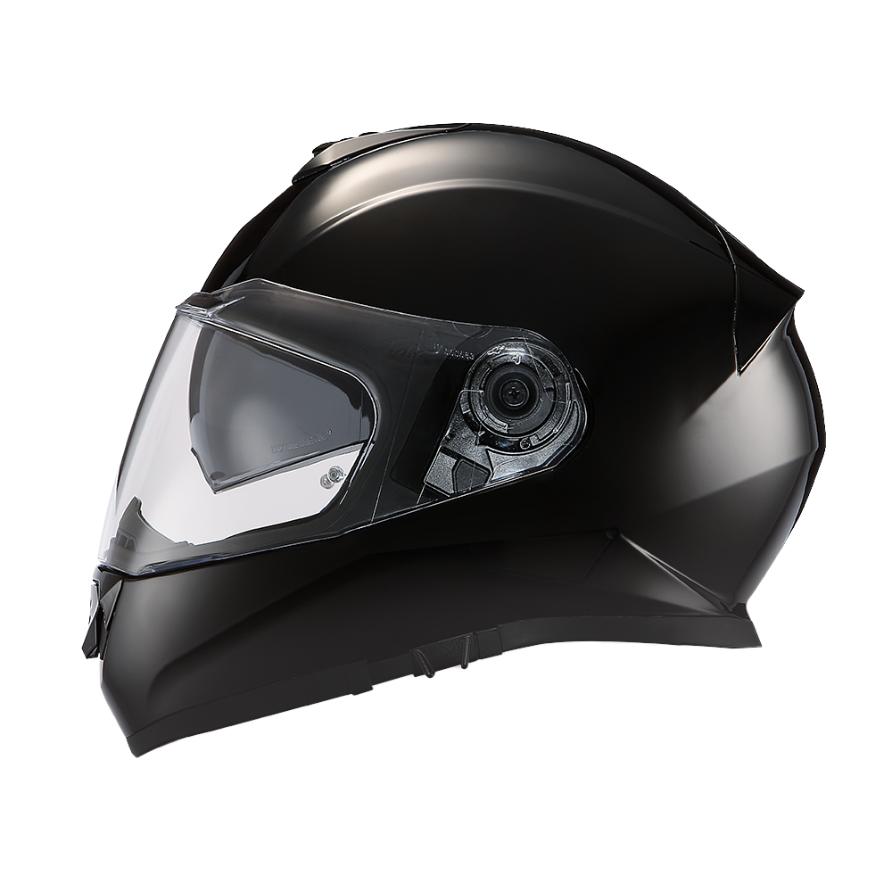 dot certified full face motorcycle helmets Daytona Detour Full Face Motorcycle Helmet - Dual Visor - Hi-Gloss Black