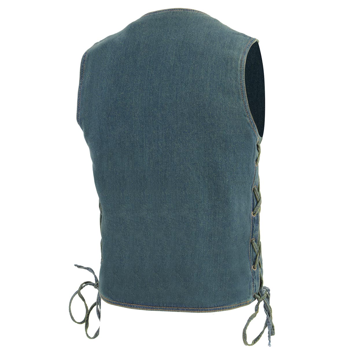 Blue jean motorcycle vest hotsell