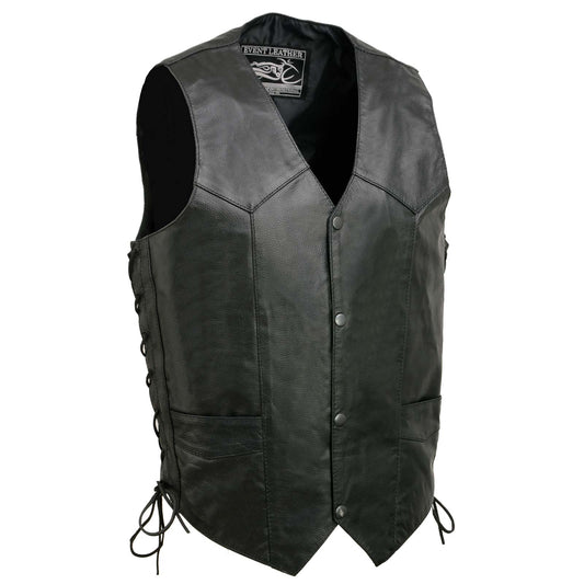 Men's Leather Vests Extreme Biker Leather Men's Leather Vests Extreme Biker Leather
