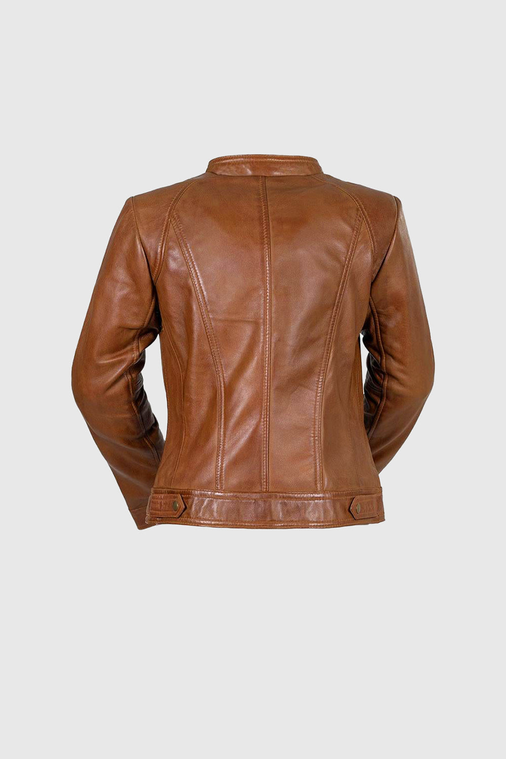 Favorite Women's Fashion Leather Jacket Whiskey (POS) Women's Leather Jacket Whet Blu NYC   