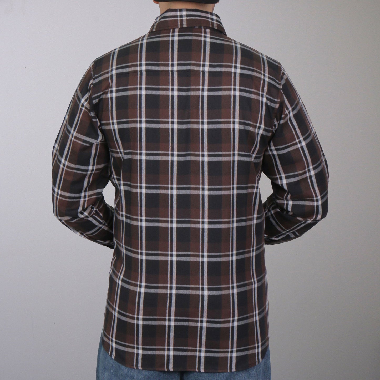 Hot Leathers Men's 'Ash Run' Mult/Color Cotton Flannel Shirt - Button Front - Riding/Casual/ Work Wear - FLM2008