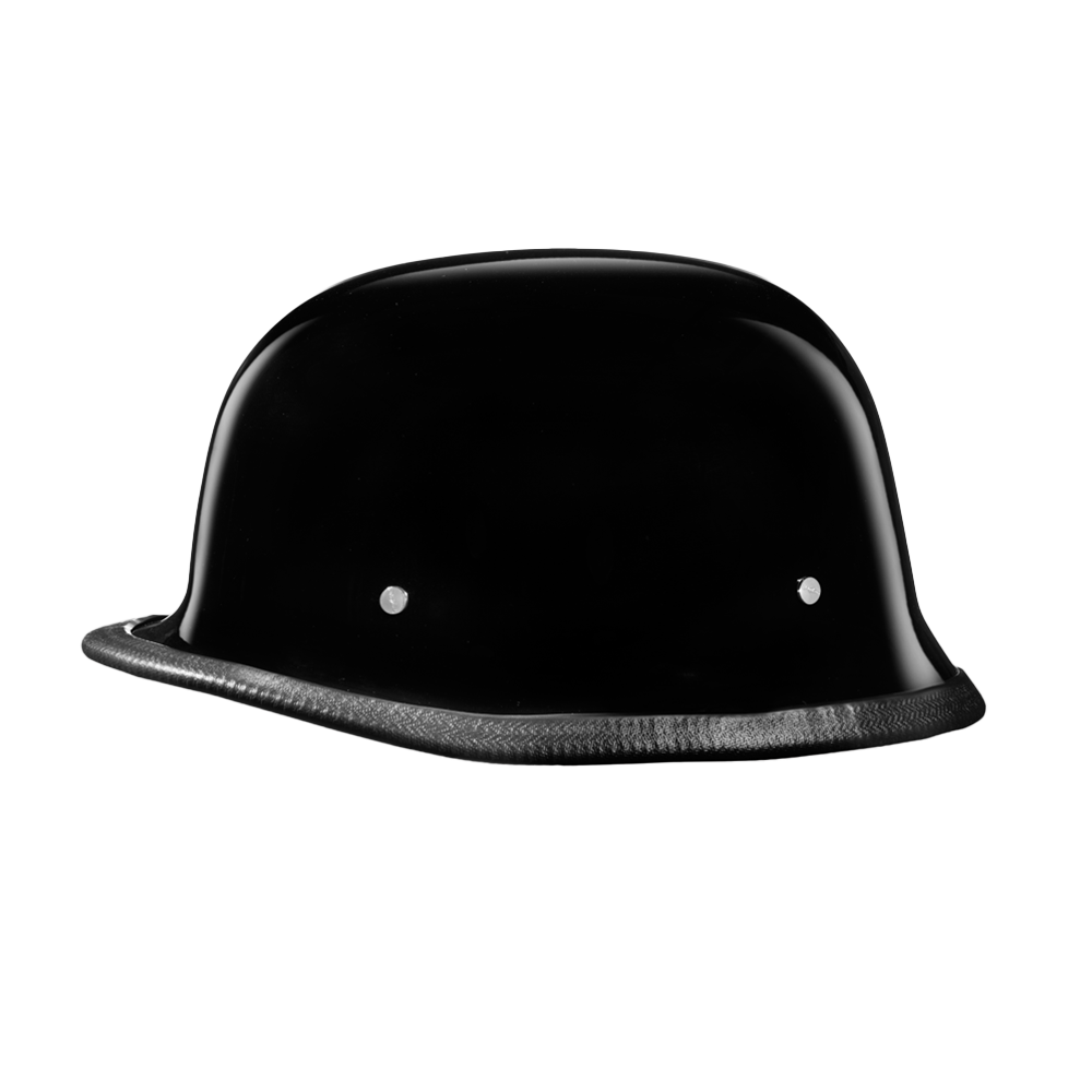 german motorcycle helmet D.O.T. German- Hi-Gloss Black L