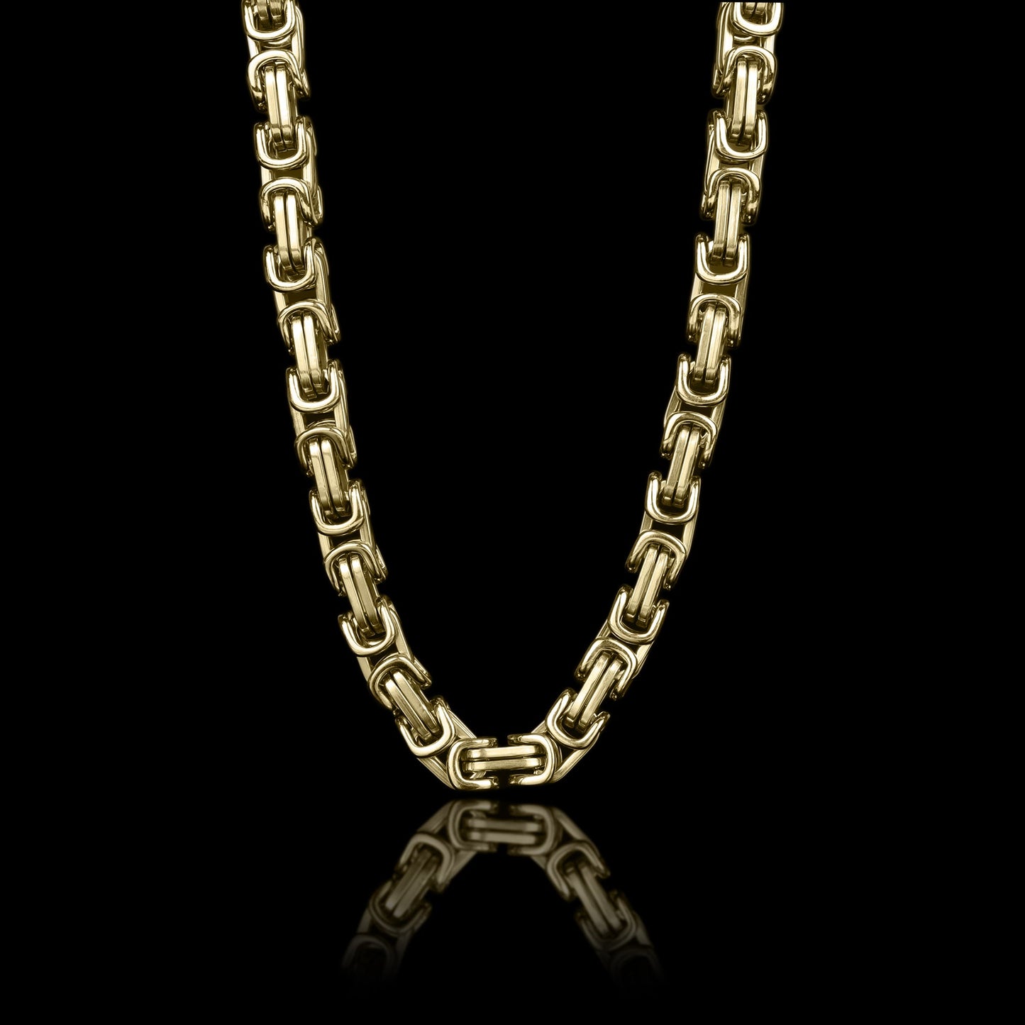 Gold Byzantine Chain Necklace