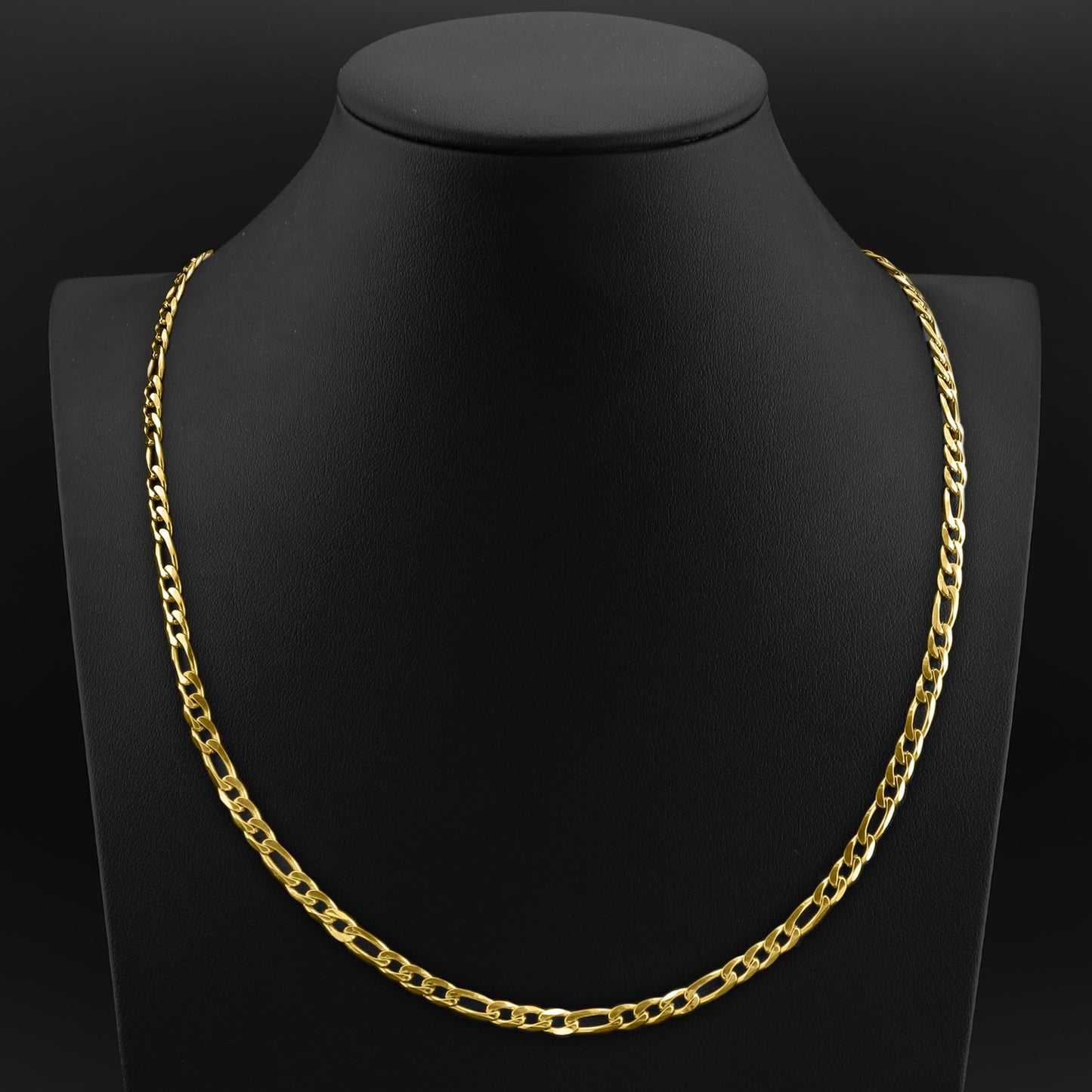 Gold Figaro Chain Necklace