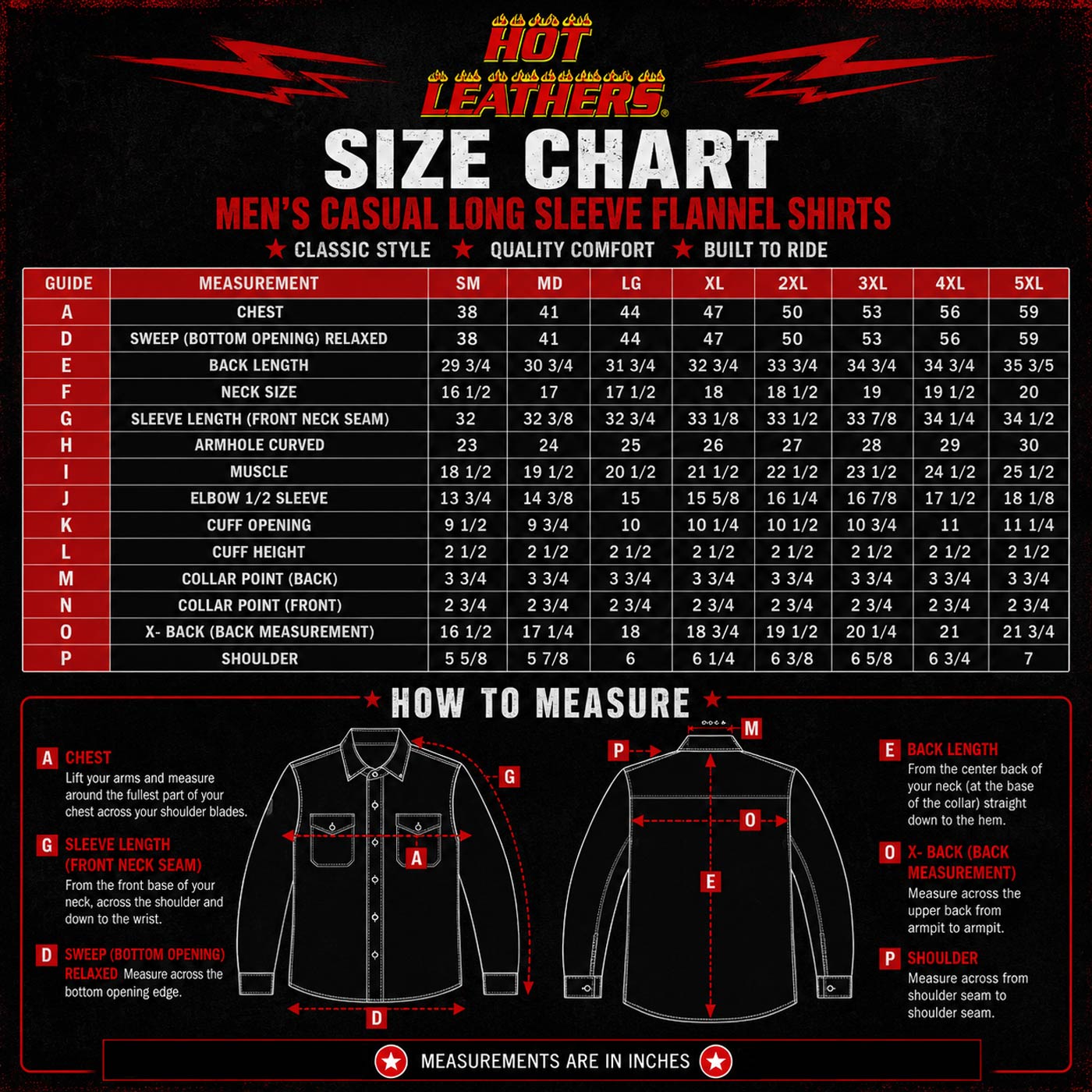 Hot Leathers FLM3001 Men's Red and Black Long Sleeve Flannel Shirt