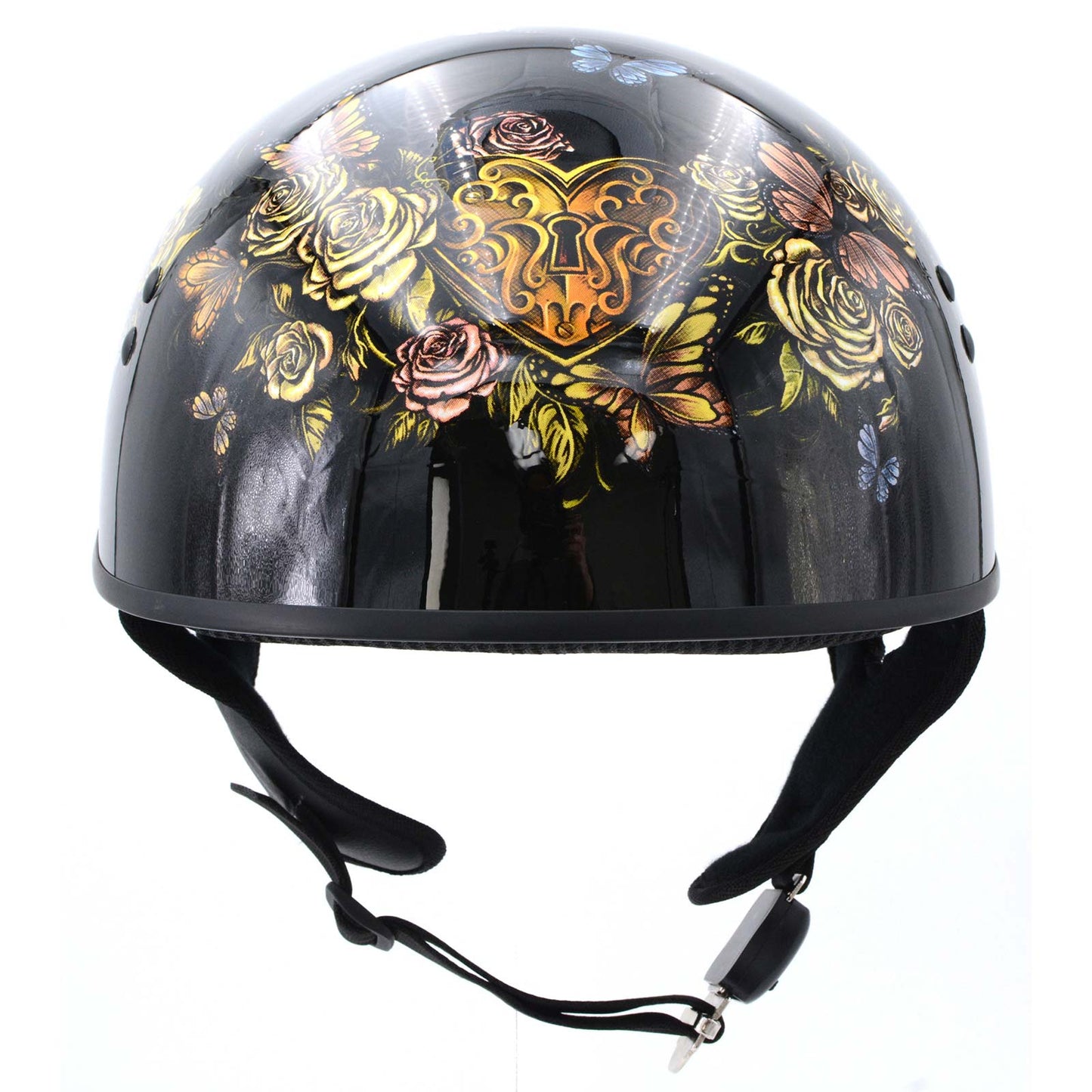 butterfly helmet motorcycle Novelty Eagle- W/ Its a lightweight helmet around 2lbs (32 ounces) and comes with a plush EPS comfort lining Hot Leathers HLD1034 Butterfly Lock