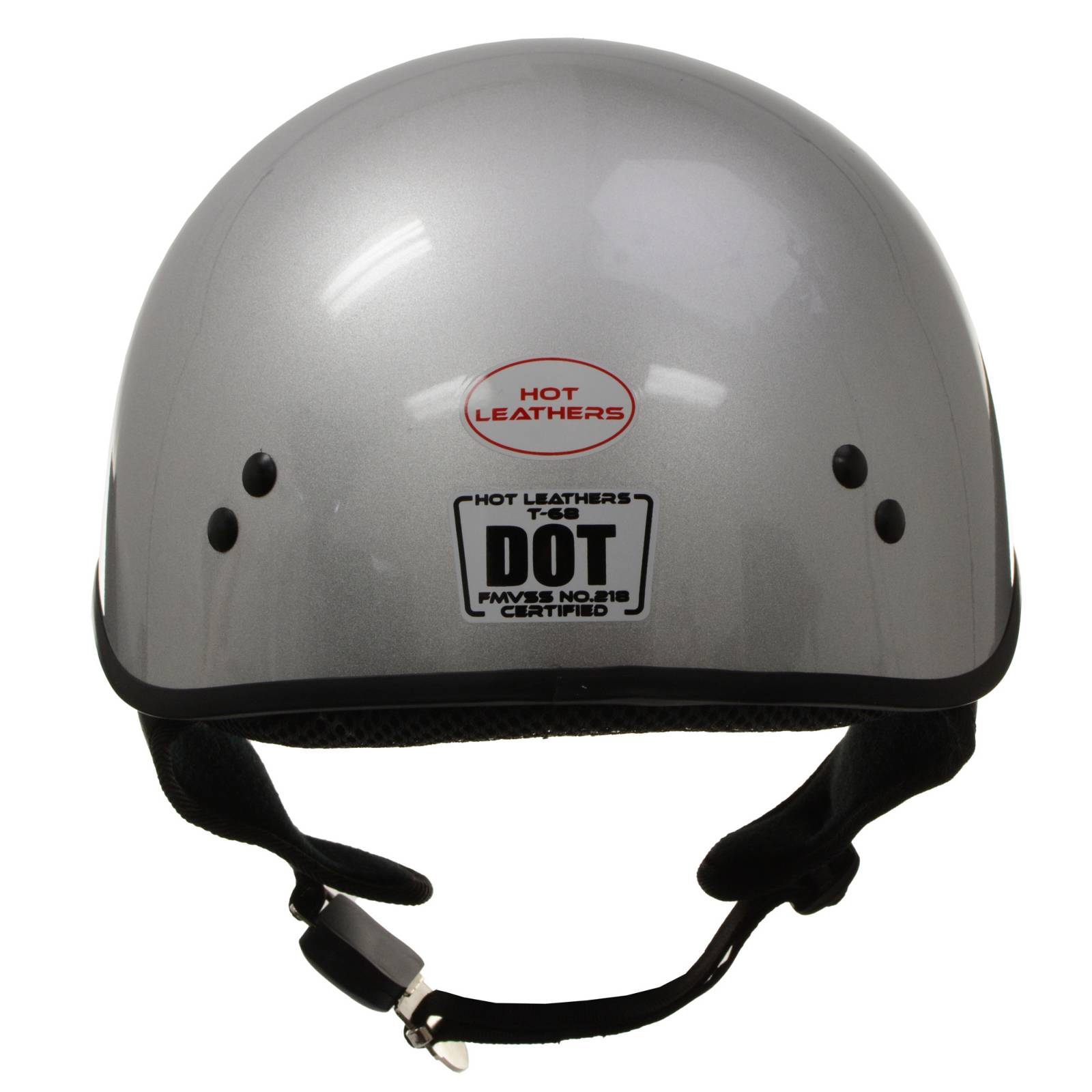 dot certified motorcycle half helmet Daytona Skull Cap Gun Metal Grey Metallic (Size: 3XL) Theres nothing pint DOT Approved Daytona Motorcycle Half