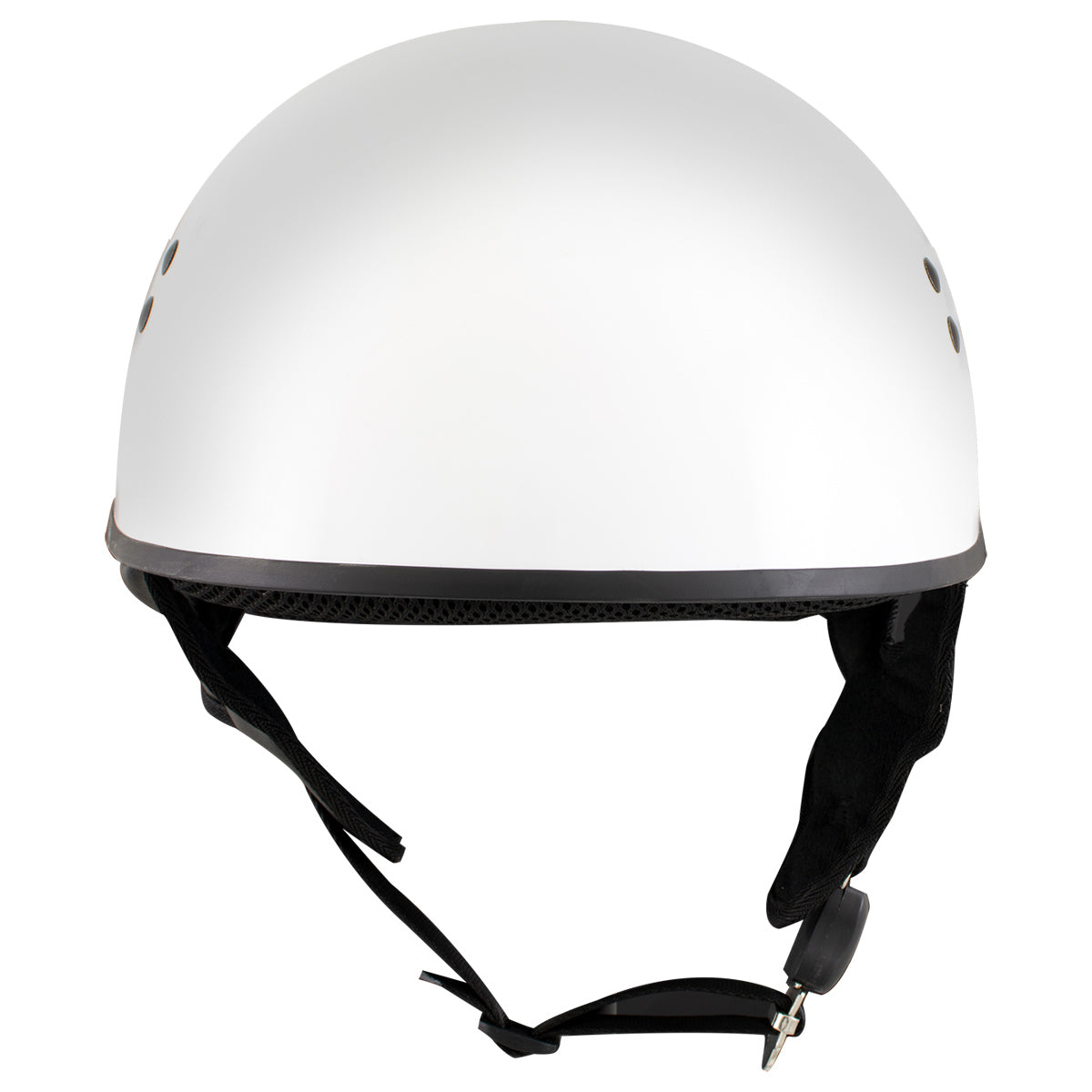 black and white skull motorcycle helmet Daytona Cap Rockin Reaper Half Face Helmet, L The helmet is suitable for use with goggles and is less bulky than normal half helmets Daytona Motorcycle Half Face Helmet