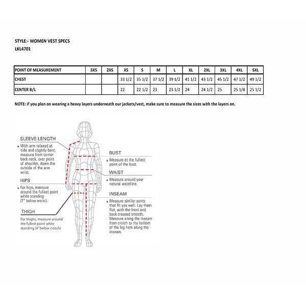 Milwaukee Leather LKL4701 Women's Black Premium Leather Motorcycle Rider Vest w/ Classic 4-Snap Closure