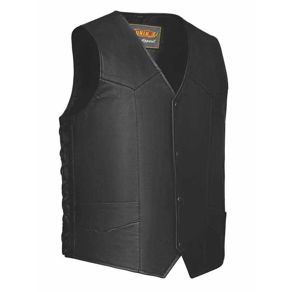 Madrid - Mens Premium Leather Vest