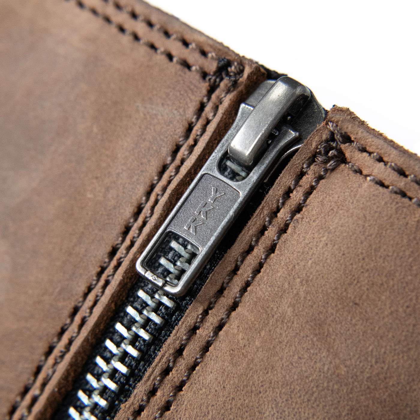 Milwaukee Leather Men's Copper Ridge Brown Suede Motorcycle