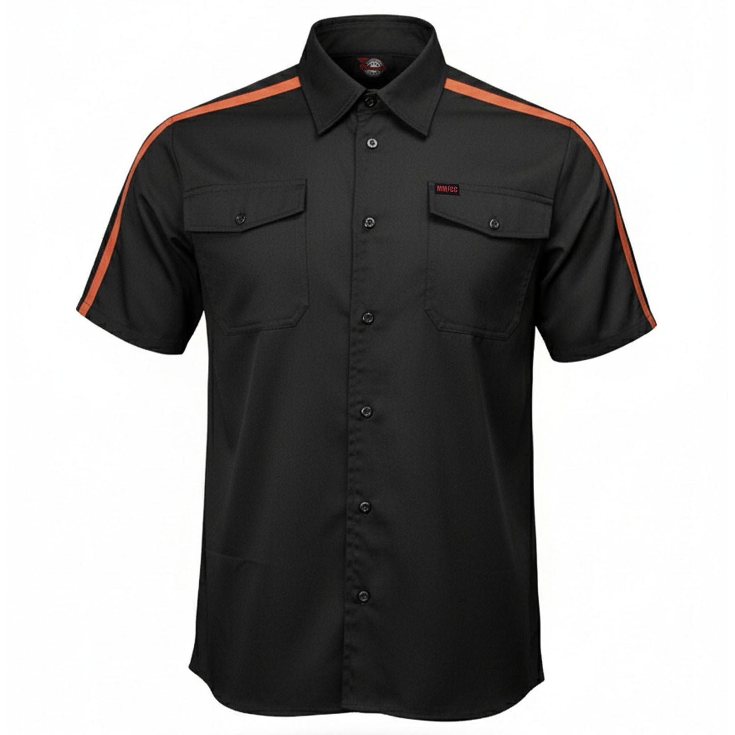 MMCC Men's Track Mark Polyester Blend Mechanic Shirt - MDM11623