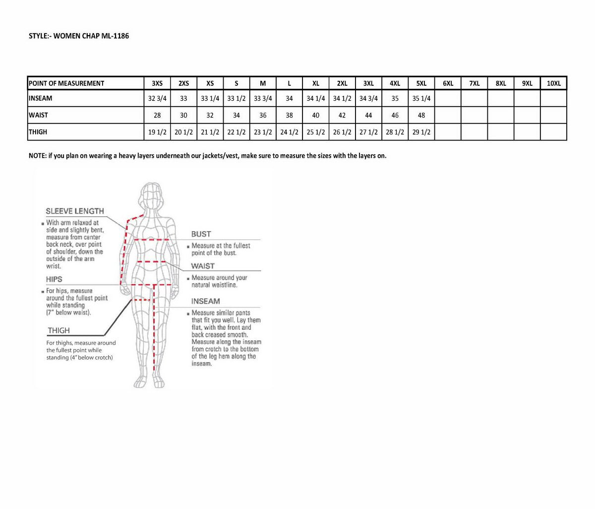 Milwaukee Leather Chaps for Women Black Low-Rise Waist- Front Double Buckle Rivet Detailing Motorcycle Chap- ML1186