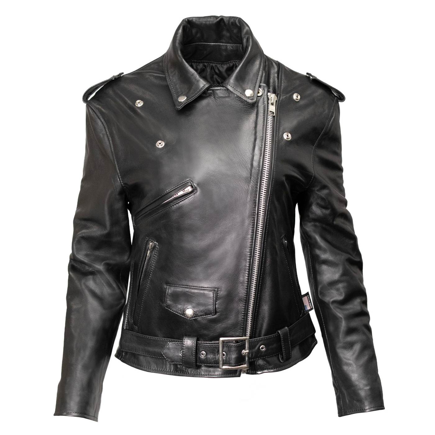 Milwaukee Leather USA MADE MLJKL5004 Women's Black The Flaunt
