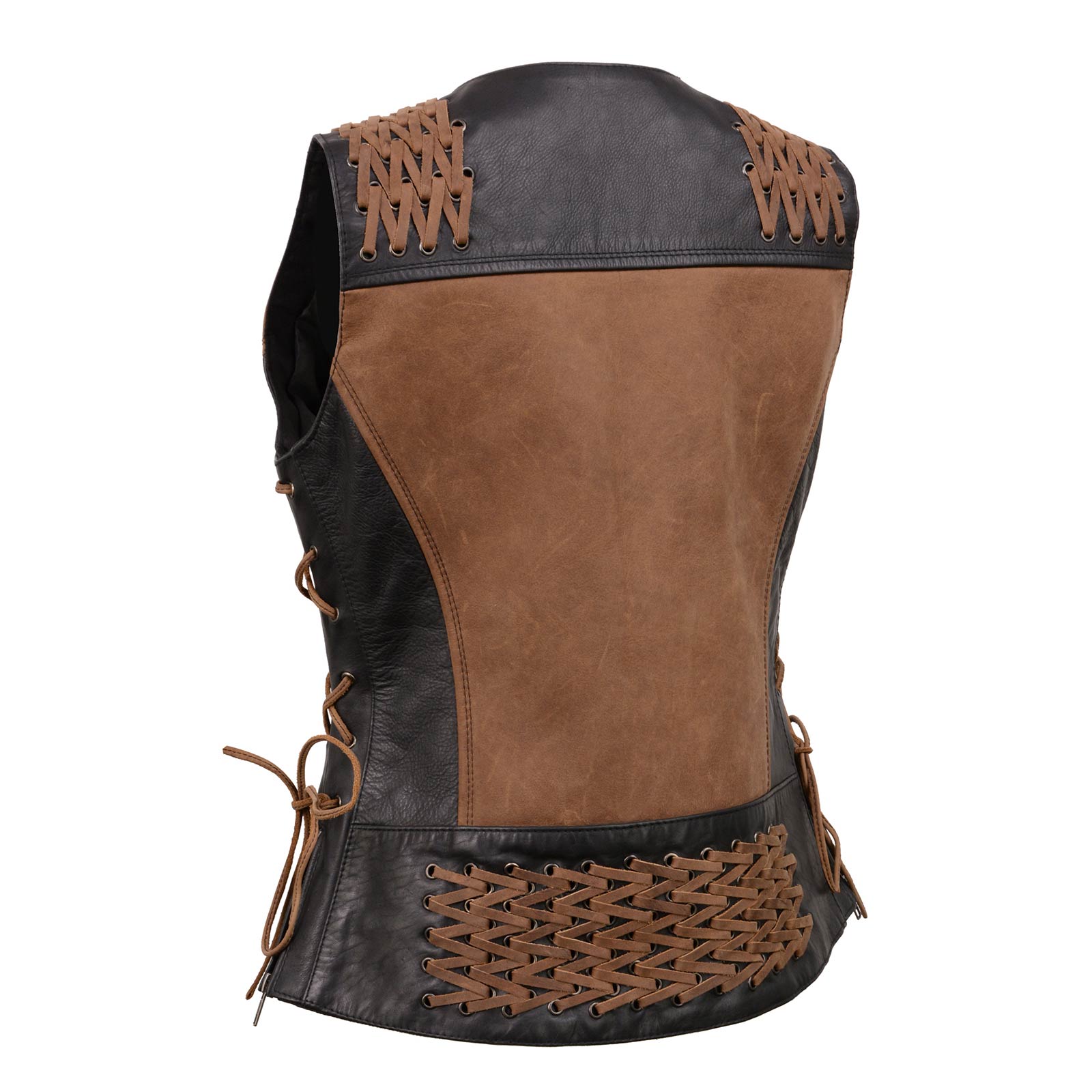 Milwaukee Leather Women's MLL4509 Smoocher Two Tone Crazy Horse