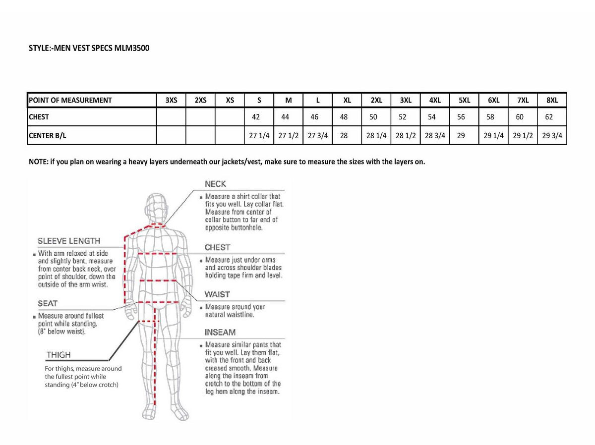 Milwaukee Leather MLM3500 Men's Swat Style Rider Leather Vest w/ Single Panel Back for Club Patches