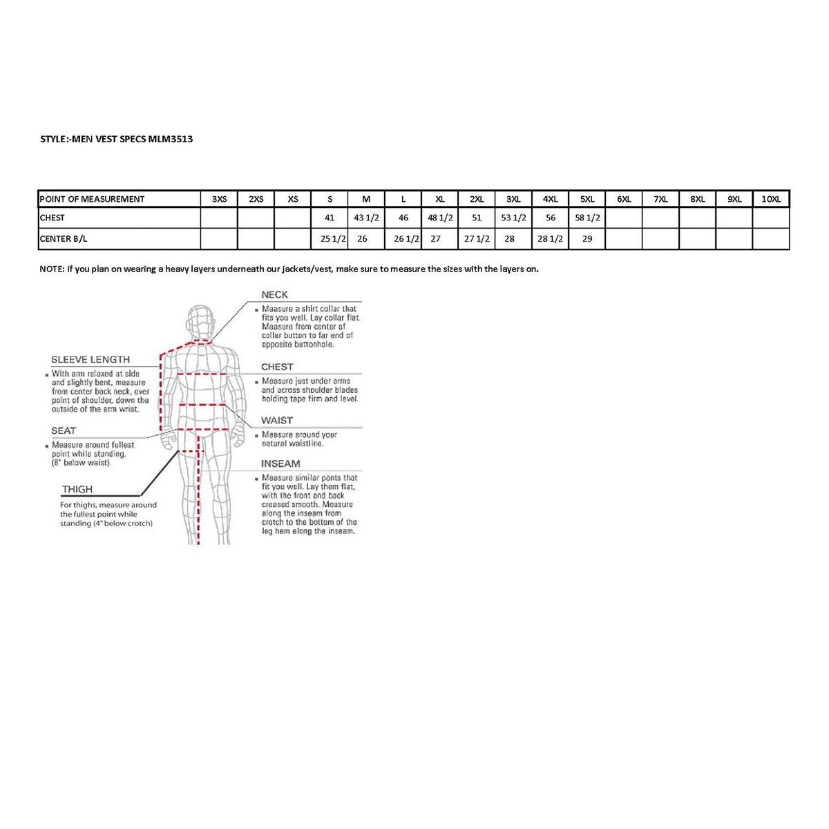 Milwaukee Leather MLM3513 Men's Premium Leather Club-Style Motorcycle Vest w/ Snaps and Zipper Closure