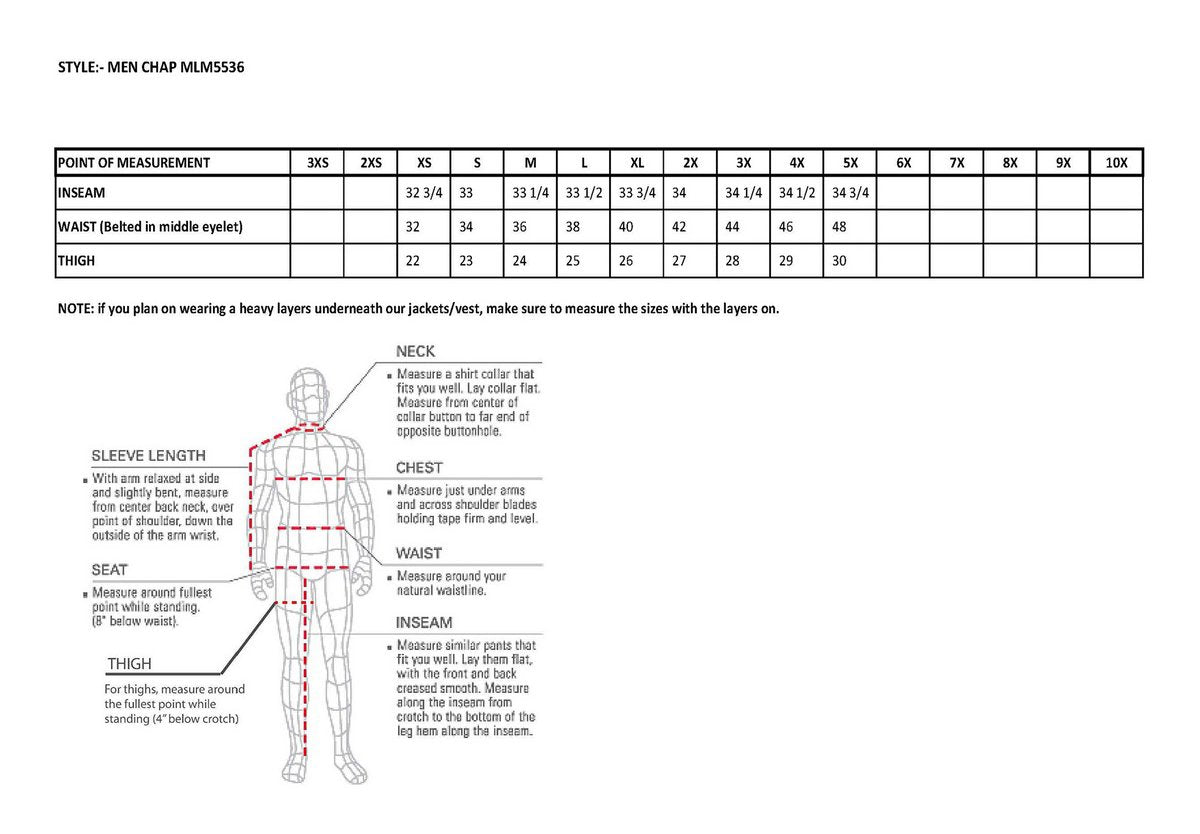 Milwaukee Leather Chaps for Men's Vintage Grey Slate Leather - Deep Zipped Thigh Pockets Motorcycle Chap - MLM5536