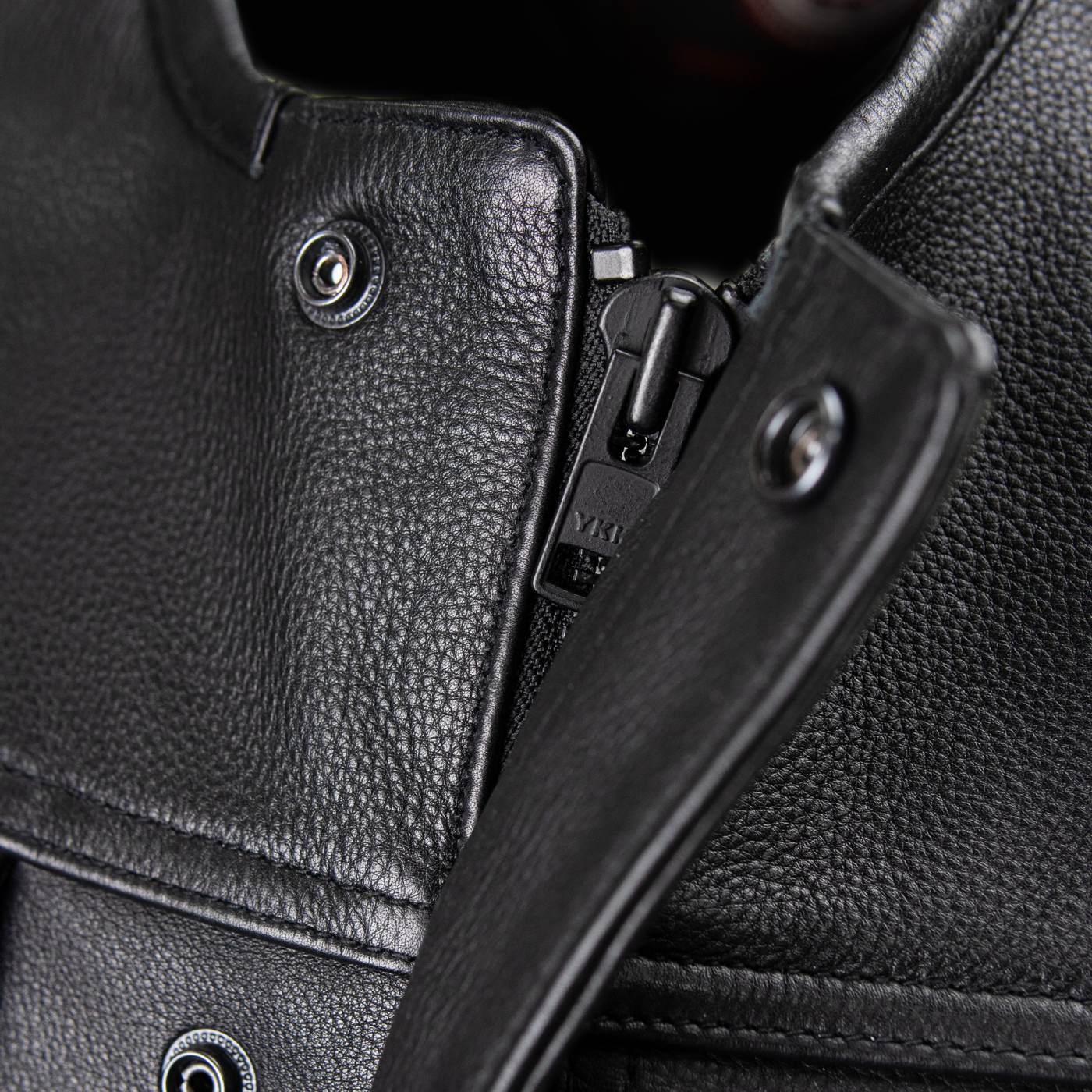 Milwaukee Motorcycle Clothing Co. Men's Low-Key Premium Black Leather Club Style Biker Vest MMC30000