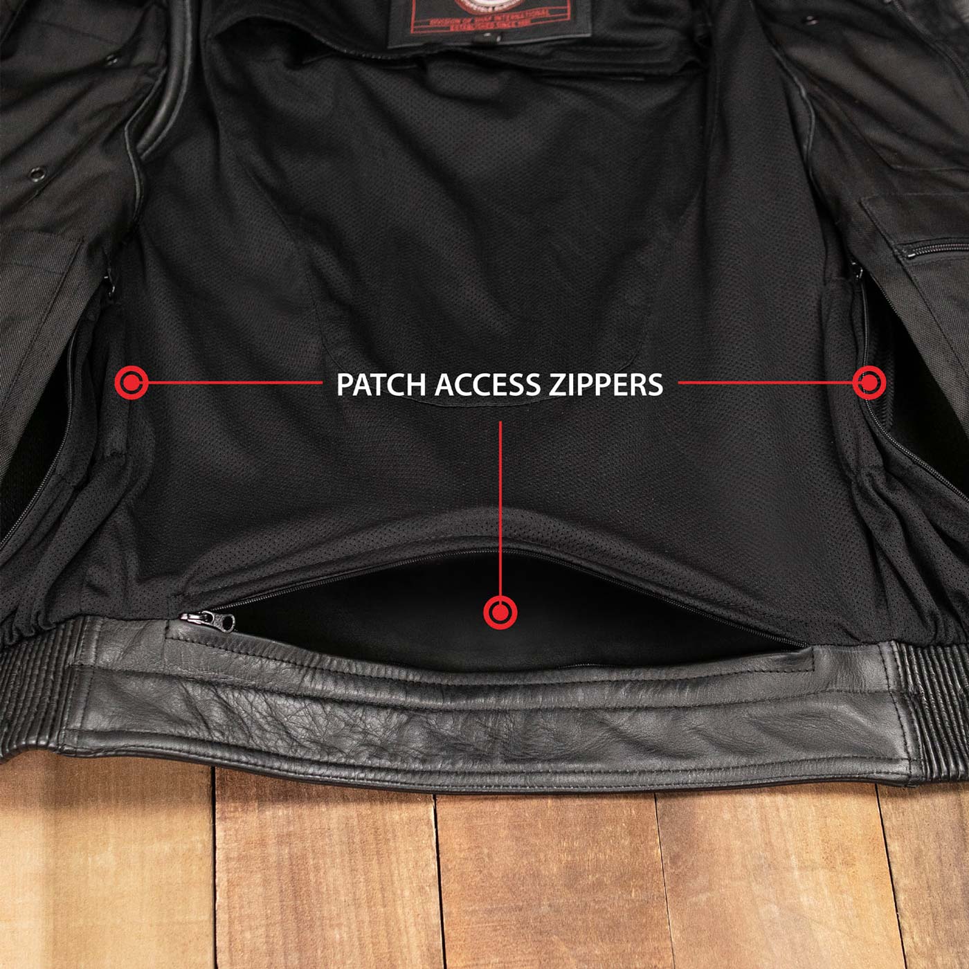 Milwaukee Motorcycle Clothing Co. Men's Unforgiven MC Style Black Leather Jacket w/ Lapel Collar MMC10008